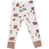 Long Sleeve Loungewear Set Sweet Brown Bears - Mixed Apparel Set - 3