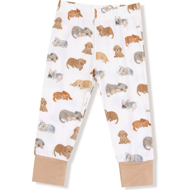Long Sleeve Loungewear Set Napping Puppies - Mixed Apparel Set - 3