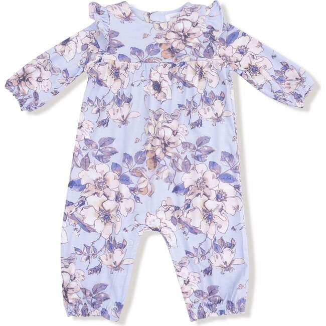Ruffle Sleeve Romper Woodrose, Peri