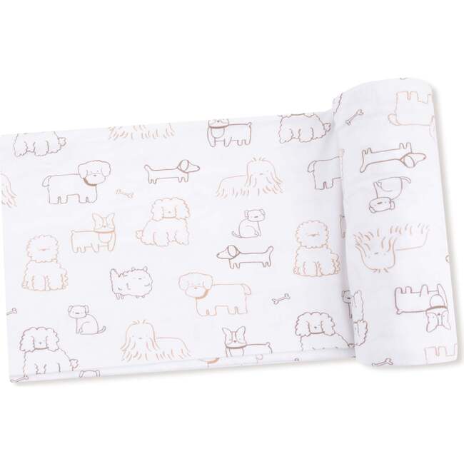 Swaddle Blanket Neutral Pups