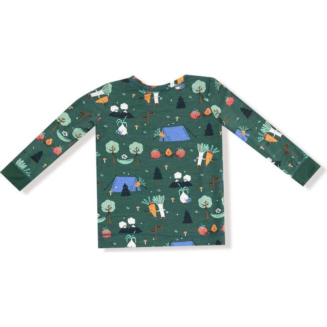 Long Sleeve Loungewear Set Camping Veggies - Mixed Apparel Set - 2