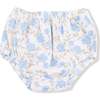Long Sleeve Peter Pan Collar Dress and Bloomer Baby Blue Floral - Dresses - 3