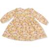 Ruffle Long Sleeve Dress + Ribbed Legging Sweet Amber Floral - Mixed Apparel Set - 4