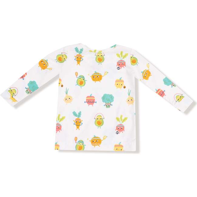Long Sleeve Loungewear Set Crunch Munch Veggie Sports - Mixed Apparel Set - 2