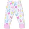 Long Sleeve Loungewear Set Balloon Animals Pink - Mixed Apparel Set - 3