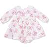 Long Sleeve Peter Pan Collar Bubble with Skirt Belle Rosette Dot - Dresses - 1 - thumbnail