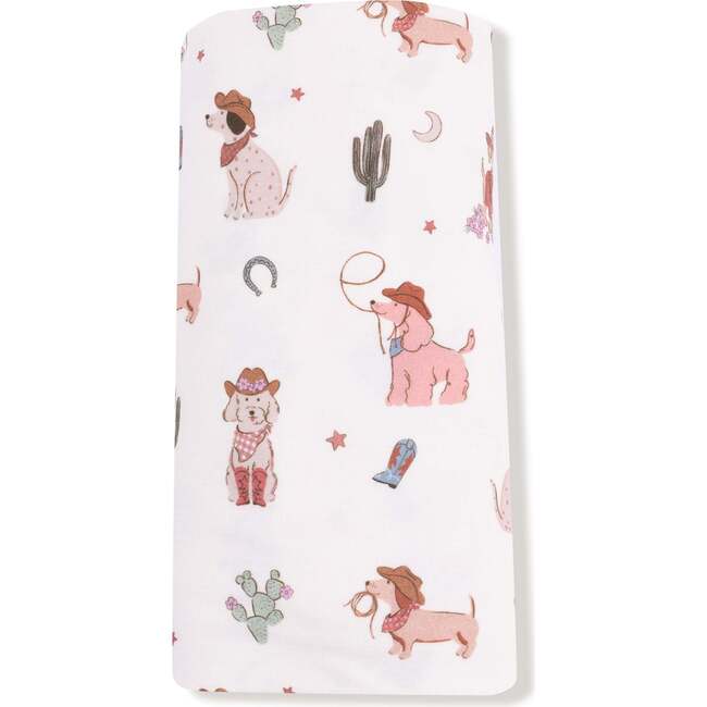 Swaddle Blanket Cowgirl Dogs - Swaddles - 2