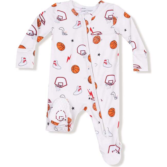 2 Way Zipper Footie Basketball Uni