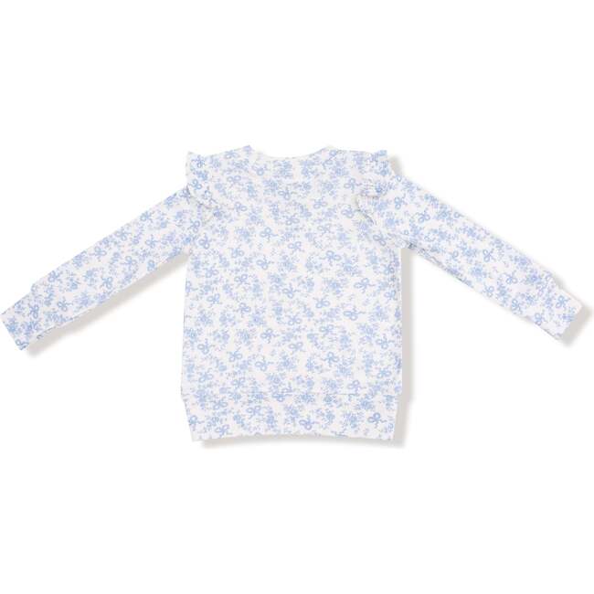 Ruffle Shoulder Shirt and Flare Pant Romi Floral - Mixed Apparel Set - 2