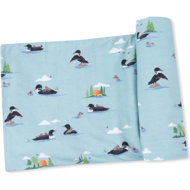 Swaddle Blanket Loons