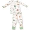 Long Sleeve Loungewear Set Baby Loves Dinos - Mixed Apparel Set - 1 - thumbnail