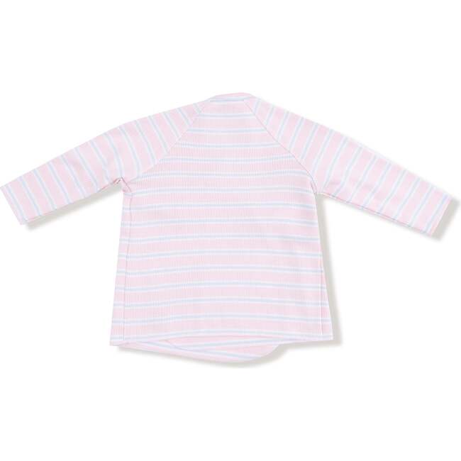 Kimono & Footed Pant Basics, Multi Stripe, Pink - Mixed Apparel Set - 2