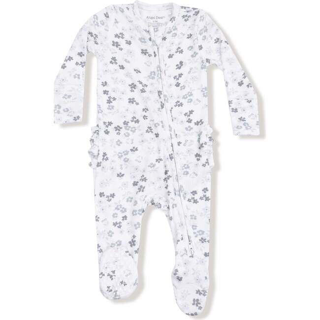 2 Way Zipper Ruffle Back Footie Caroline's Calico