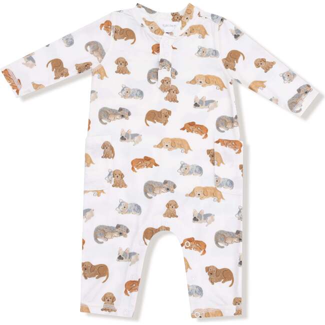 Uni Romper Napping Puppies