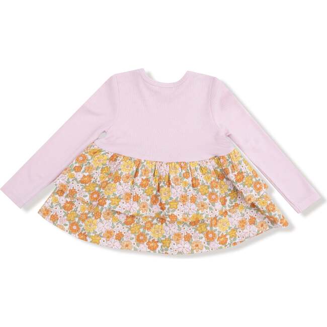 Long Sleeve Knit Top with Legging Set Sweet Amber Floral - Mixed Apparel Set - 2