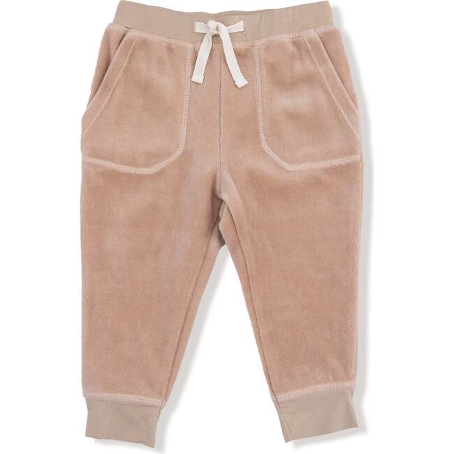 Raglan Sweatshirt + Jogger Set Velour Teddy Bear - Mixed Apparel Set - 3