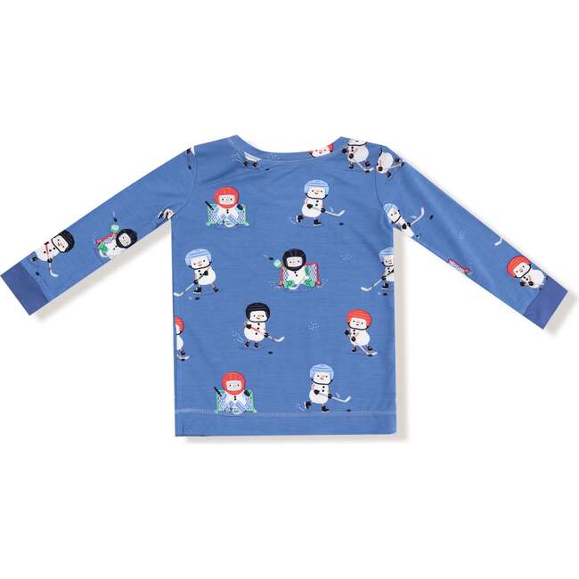 Long Sleeve Loungewar Set Snow Folks Ice Hockey - Mixed Apparel Set - 2