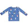 Long Sleeve Loungewar Set Snow Folks Ice Hockey - Mixed Apparel Set - 2