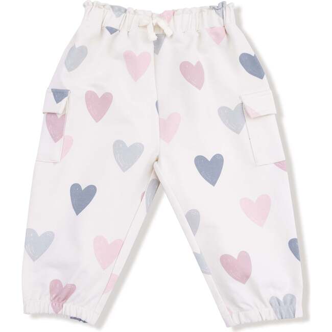 Fashion Cargo Pants Hearts, French Terry