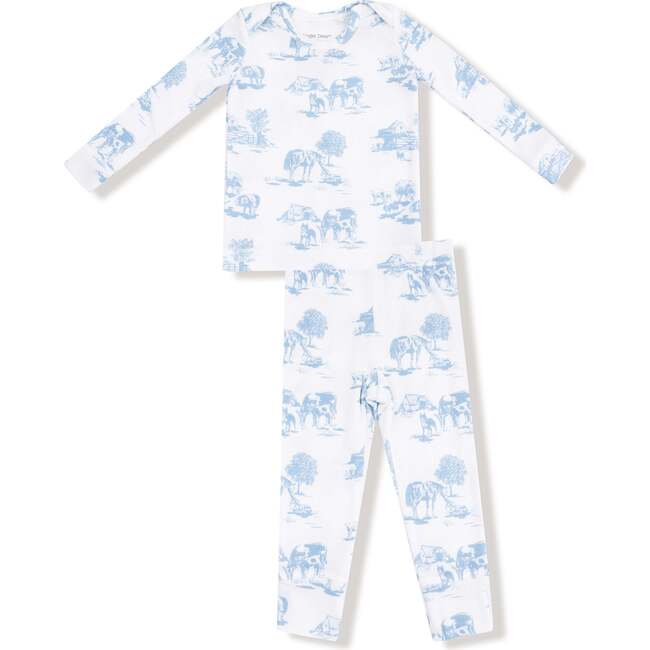 Loungewear Set Farm Toile, Blue