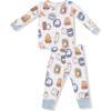 Long Sleeve Loungewear Set Smores - Mixed Apparel Set - 1 - thumbnail