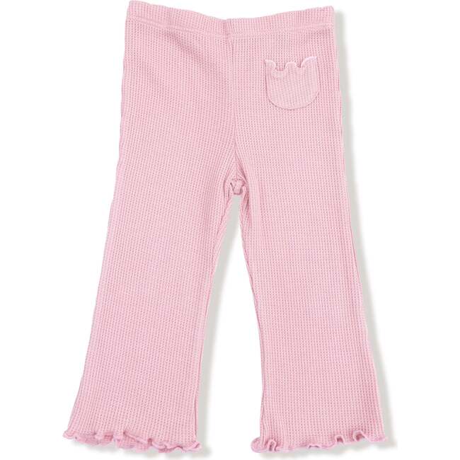 Pull Over Sweatshirt with Ruffle and Flare Pant Soft Dinos- French Terry, Purple - Mixed Apparel Set - 3