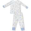 Long Sleeve Loungewear Set Sweet Rose Calico - Mixed Apparel Set - 1 - thumbnail