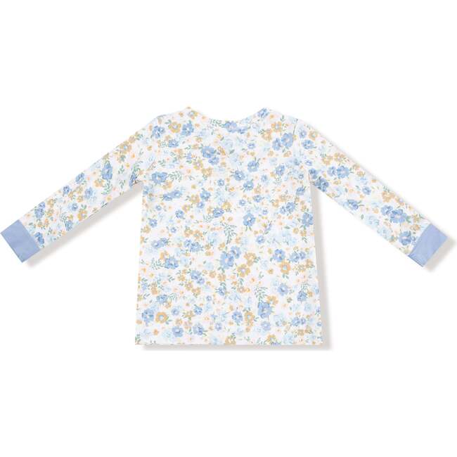 Long Sleeve Loungewear Set Sweet Rose Calico - Mixed Apparel Set - 2
