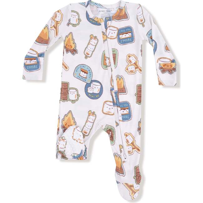 2 Way Zipper Footie Smores