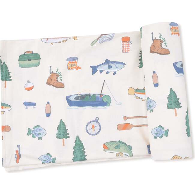 Swaddle Blanket Fishing Things