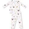 Long Sleeve Loungewear Set Collectors Chickens, Unisex - Mixed Apparel Set - 1 - thumbnail