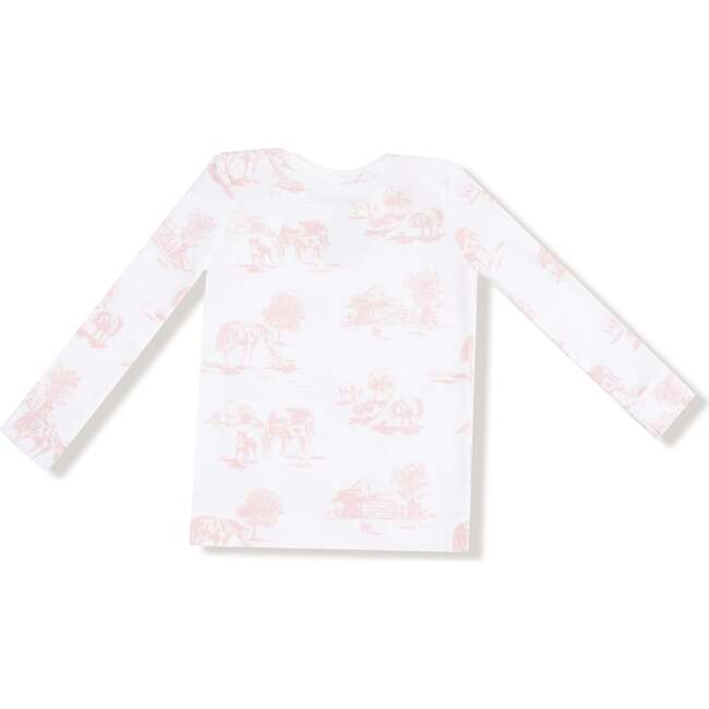 Loungewear Set Farm Toile, Pink - Mixed Apparel Set - 2