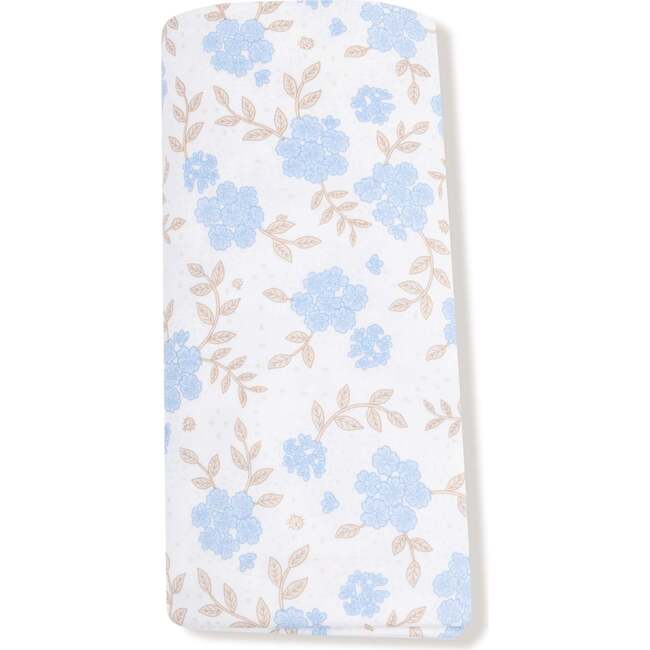Swaddle Blanket Baby Blue Floral - Swaddles - 2