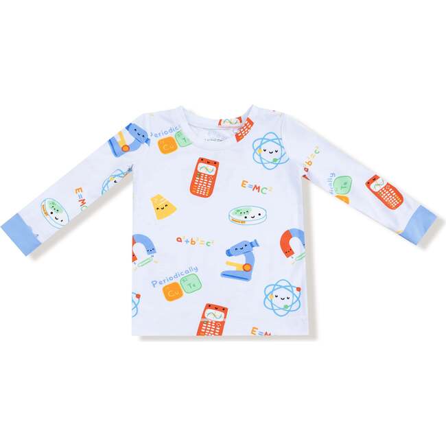 Long Sleeve Loungewear Set Future Scientist, Blue - Mixed Apparel Set - 2