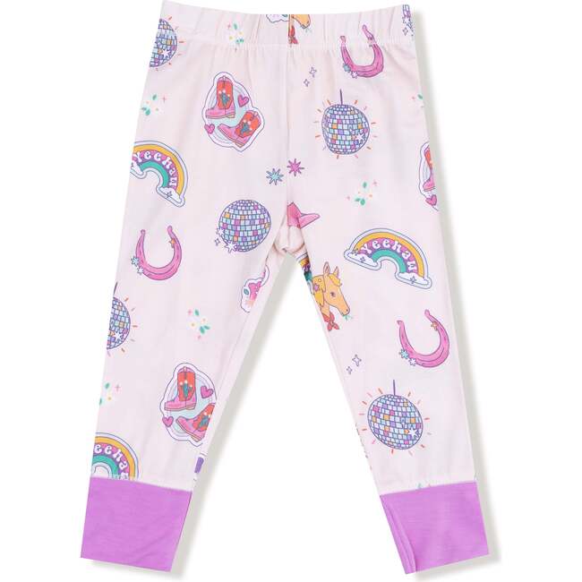 Long Sleeve Loungewear Set Disco Cowgirl - Mixed Apparel Set - 3