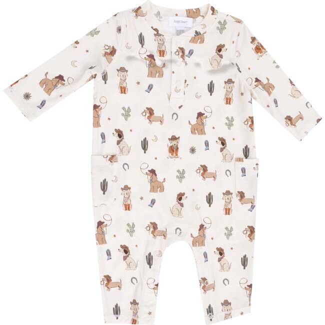 Uni Romper Cowboy Dogs