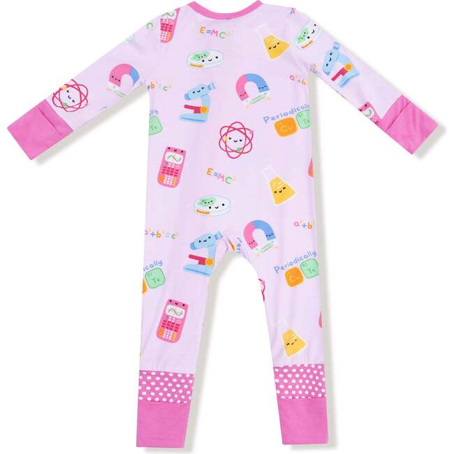 Convertible Romper Future Scientist, Pink - Rompers - 2