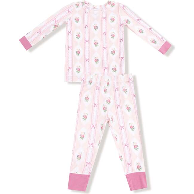 Long Sleeve Loungewear Set Ogee Lace Floral