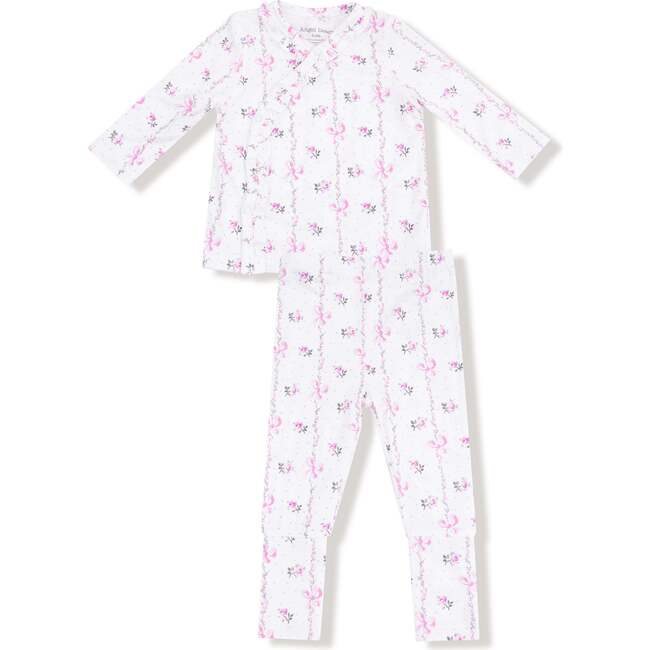 Take Me Home Set Dainty Buds and Bows Stripe