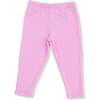 Ruffle Sweatshirt + Legging Set Best Friend Dogs, French Terry, Pink - Mixed Apparel Set - 2
