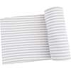 Swaddle Blanket Basics, Stripe, Mineral- Grey/White - Swaddles - 1 - thumbnail
