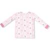 Long Sleeve Loungewear Set Ogee Lace Floral - Mixed Apparel Set - 2