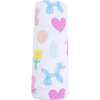 Swaddle Blanket Balloon Animals Pink - Swaddles - 2