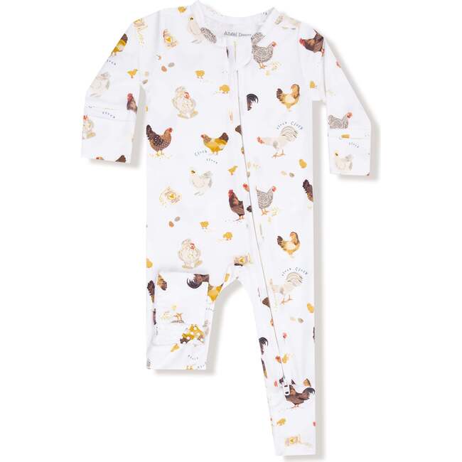 Convertible Romper Collectors Chickens, Unisex