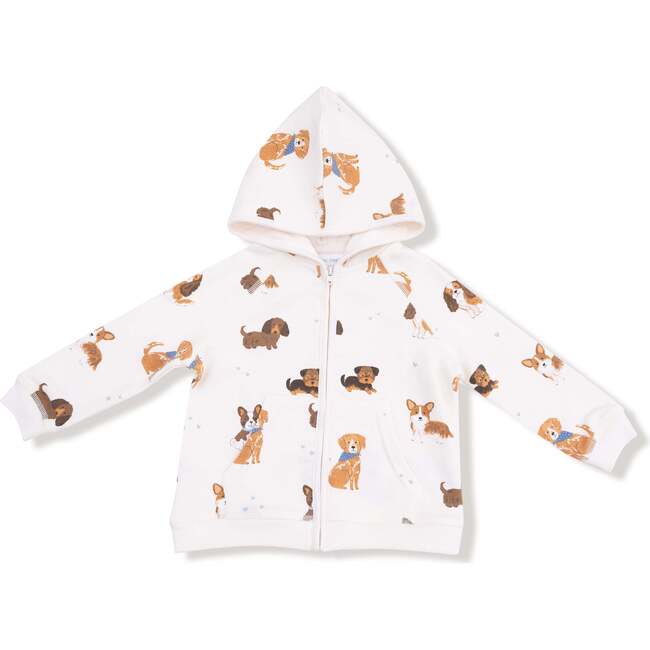 Zip Hoodie Best Friend Dogs, French Terry, Uni