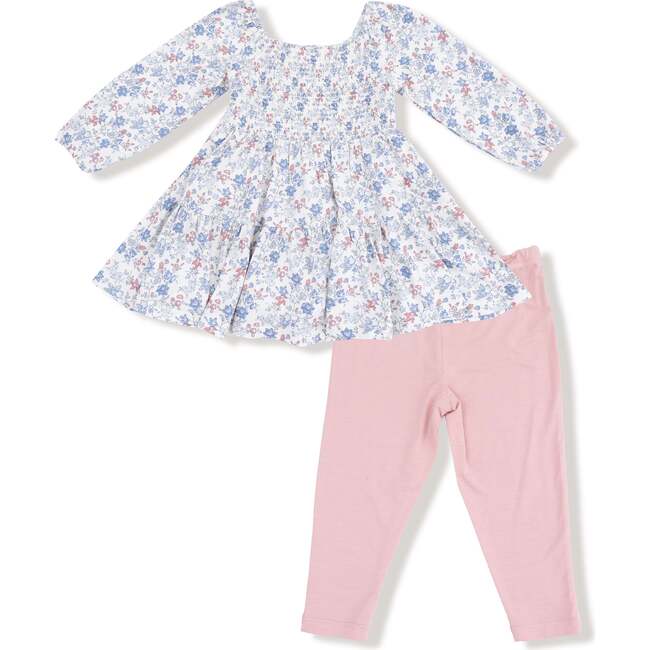Cap Sleeve Dress + Bamboo Legging Country Girl Floral