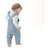 Front Snap Ruffle Overalls Corduroy, Quarry - Overalls - 2