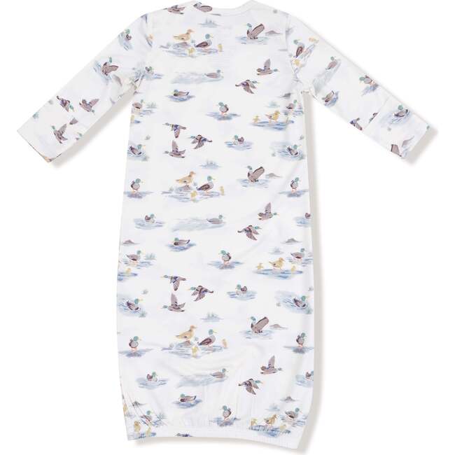 Lap Shoulder Gown Migrating Mallards