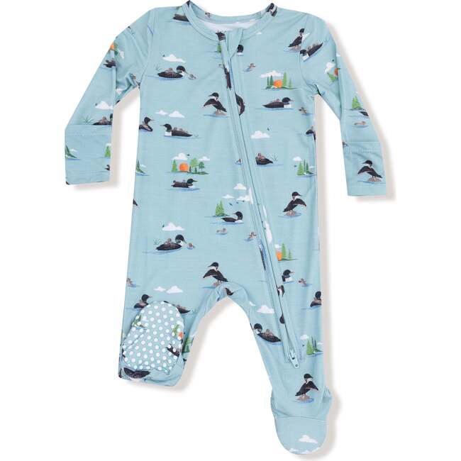 2 Way Zipper Footie Loons