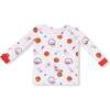 Long Sleeve Loungewear Set Basketball Uni - Mixed Apparel Set - 2